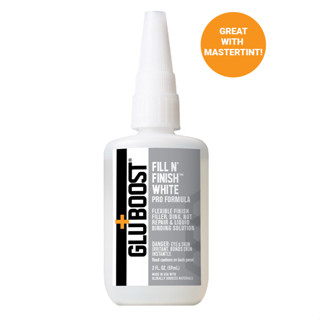 Gluboost Fill n’ Finish White 白色 樂器 傢俱 吉他 瞬間膠 補漆 吉他 三秒膠 調色
