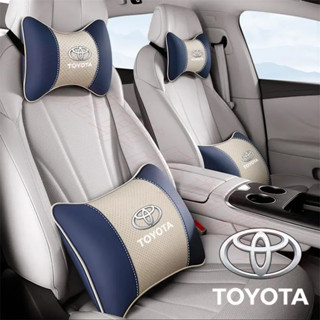 豐田頭枕腰靠 車用抱枕YARIS ALTIS VIOS rav4 CAmry chr CC BZ4X四季通用護頸枕腰靠枕