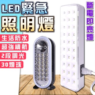 【臺灣出貨】緊急照明燈 緊急照明燈 LED燈 緊急燈 露營燈 保安燈 照明燈 停電照明燈 LED