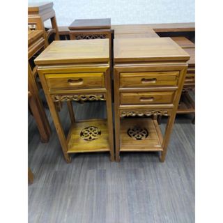~長鴻生技~全新柚木花臺40X40X高88錫燈桌.水晶洞架(新竹體.漢工體三層桌.神桌.供桌.神房.宴王.案桌