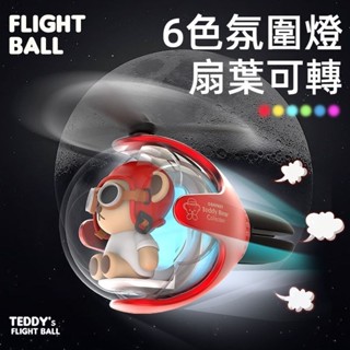 🔥新款炫光車用香氛🔥車內芳香 宇航員飛行球 車用擴香裝飾品 汽車香氛芳香劑 太空人小風扇 氛圍燈車載香薰 出風口汽車擺件