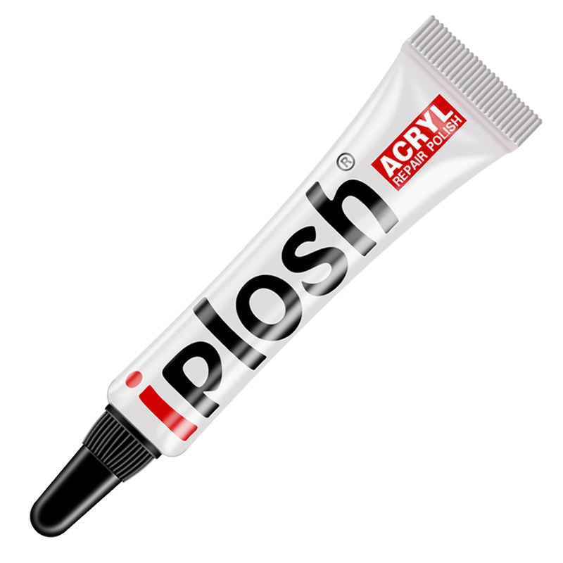 IPLOSH塑膠模型亞克力鏡面手錶鏡片樹脂拋光膏吧唧劃痕修復膏蠟