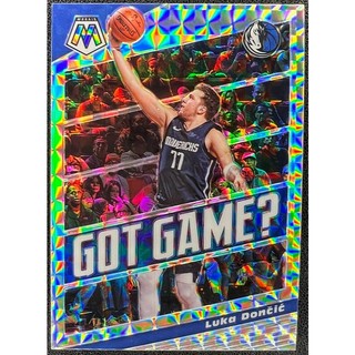 NBA 球員卡 Luka Doncic 2019-20 Mosaic Got Game? Mosaic 亮面