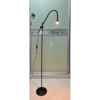 [ IKEA絕版品 ] IKEA 代購 NÄVLINGE Led落地閱讀燈 工作燈 黑色 立燈 NAVLINGE