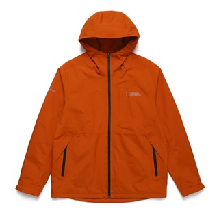 【國家地理服飾】男女同款 GORE-TEX URBAN CITY 防水外套 - 橙色