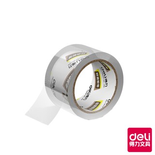 【Deli得力】低噪音OPP膠帶組/JD83/48mmx60M/4捲+1切割器｜得力旗艦店