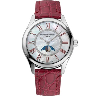 ∣聊聊可議∣CONSTANT 康斯登 Elegance 珍珠貝月相機械女錶-36mm FC-331MPWRD3B6