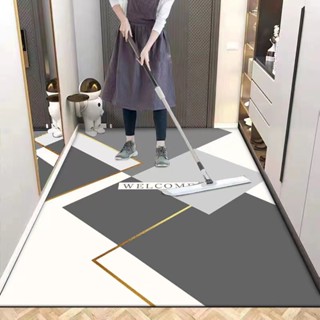 【臺灣熱賣】PVC免洗 玄關地墊 進門地墊 PVC地墊 入戶地墊 客廳地墊 陽臺地墊 廚房地墊 防水防滑 可裁剪定製