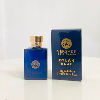 發票價 VERSACE DYLAN BLUE 狄倫正藍 男性 淡香水 5ML 沾式 小香水 ☆櫥窗小姐☆