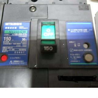 日本三菱NV250-CW漏電開關 3P 過負荷保護短路兼用 100-415V適用NV225-CW（同士林NV250-CN