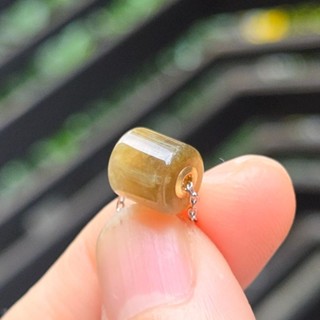 嗨，寶貝銀飾珠寶* 翡翠飾品☆18k黃金 天然緬甸玉A貨 細緻 優雅 鎖骨鍊 冰糯種 黃翡翡翠墜子 吊墜手鍊36