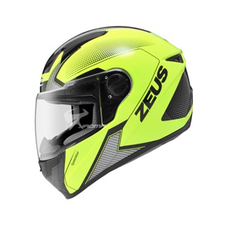 【ZEUS】安全帽 ZS-811 AL6 螢光黃黑 輕量化 內襯可拆 811 平價帽 全罩帽 ｜耀瑪騎士
