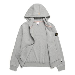 【國家地理服飾】女裝 MANATEE 連帽拉鍊外套 - 灰色