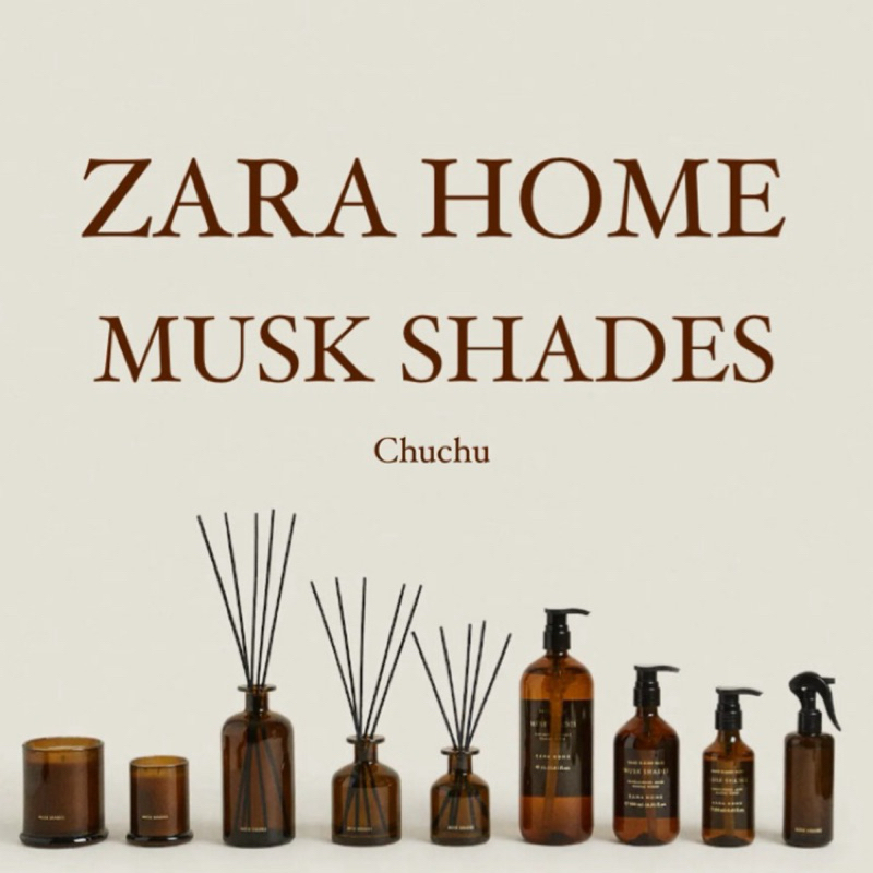 🪹ZARA HOME MUSK SHADES 麝香 擴香 洗手乳 香氛蠟燭
