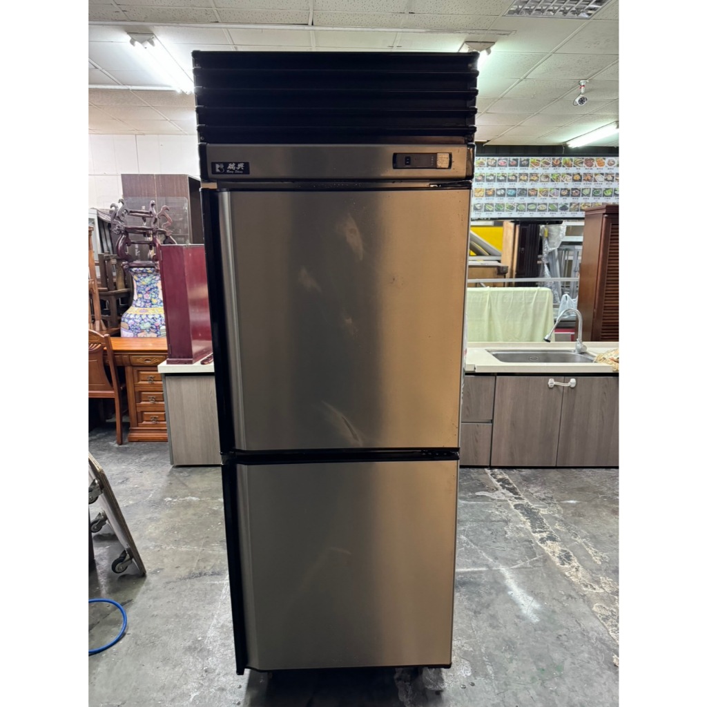 【非凡二手家具】瑞興二門風冷上凍下藏營業冰箱110V*冰箱*營業冰箱