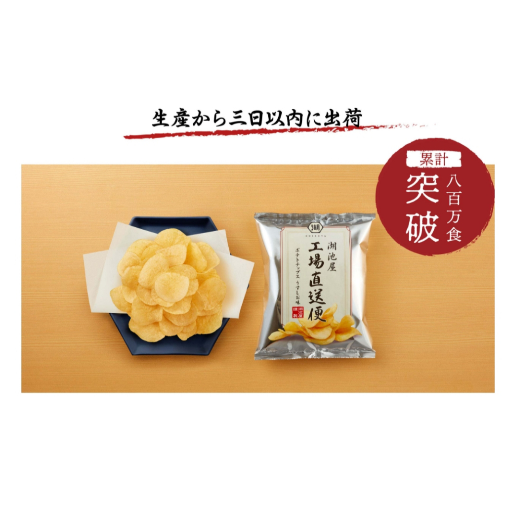 ✈‖台灣現貨免等‖ 日本 湖池屋 工廠直送 酸叭姆久平切洋芋片 清爽梅子 醋味 酸辣