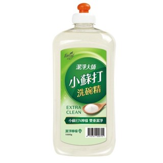 花仙子 潔淨大師 小蘇打洗碗精 潔淨檸檬 1000g