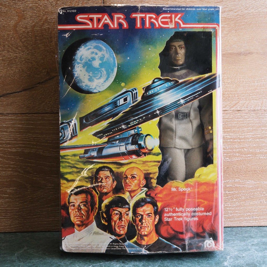 【🔥 超級稀有 Star Trek 12" Mr. Spock  】1979 星艦迷航記 史巴克 老物 公仔 星際爭霸戰