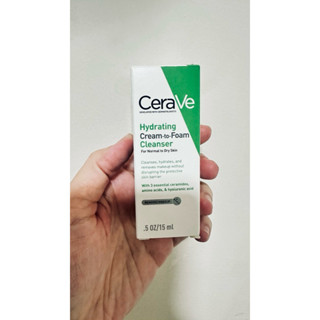【CeraVe適樂膚】溫和泡沫潔膚露15ml(泡沫質地)