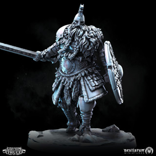 Tazo工坊[代客列印BM] THULEAN WARRIOR POSE1圖林戰士POSE1 3D列印模型WRHF