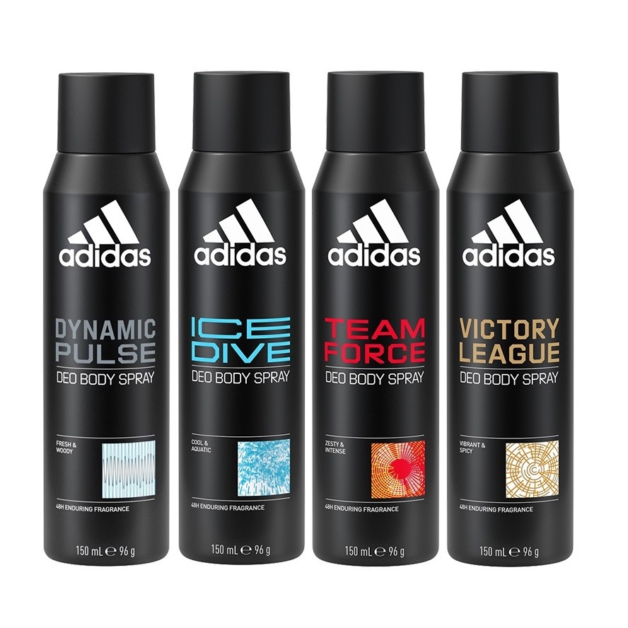 Adidas 愛迪達 男性香體噴霧 香氛噴霧 體香噴霧 150ml