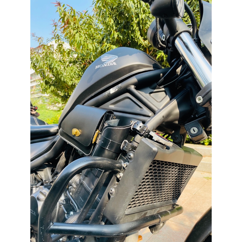 rebel 500側馬鞍包 適用於 Honda 叛逆者500改裝裝飾包 Rebel250 防水側包 Rebel 1100