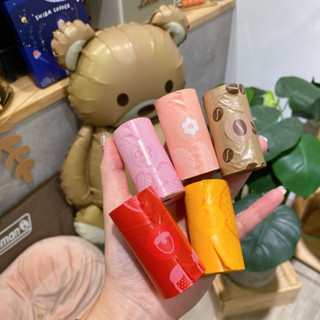 毛孩行星·ᴥ·現貨：VETRESKA未卡 - 拾便袋 | 單卷：橘子、草莓、花朵、櫻花、咖啡 撿便袋 垃圾袋 車用垃圾袋