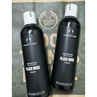 效期如照片接受再下單 百貨購買 THE BODY SHOP 美體小舖 黑麝香沐浴膠 250ml