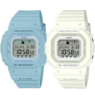 CASIO卡西歐 G-SHOCK 纖薄 衝浪運動 潮汐顯示 電子錶 （GLX-S5600-2／GLX-S5600-7B）