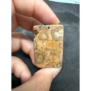 P4540 天然泰國龍宮舍利原礦 靈骨佛眼舍利 墜子 無事牌 墜飾 已打孔