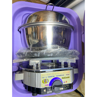 紅外線 儲氣式 戶外 卡式休閒爐 Hold Leader 瓦斯爐 迷你爐 內含茶具組 登山 露營 戶外廚具