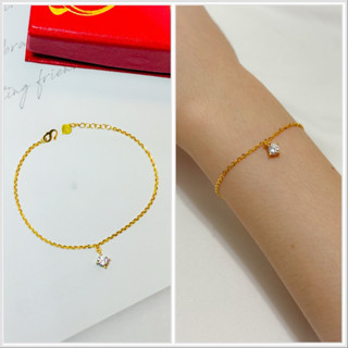 ❤️❤️❤️純金手鍊9999、女生、黃金、金飾、Gold、鋯石
