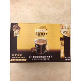 雀巢 金牌微研磨咖啡隨行包 深焙風味 2公克 X 100包
