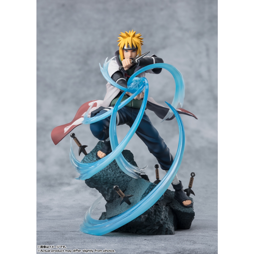☆勳寶玩具舖【現貨】代理版 萬代 Figuarts ZERO 火影忍者 超激戰 波風湊 螺旋丸 波風水門