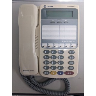 【顥瀚資訊】 (二手9.5新）東訊 TECOM 數位電話系統 SD-7706E