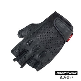 【現貨｜立昇台北】Rough&Road 半指手套 RR8361 打孔 鹿皮 皮革 透氣 復古 耐磨 哈雷 美式風格