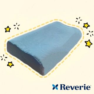 【Reverie 幻知曲】兒童工學乳膠枕-藍色細條紋(適合7歲以上孩童 / 附贈2個純棉布套)日本大和防蟎抗菌