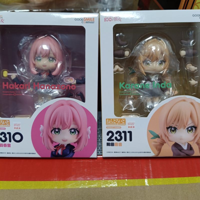 『豬玩具』日版 現貨 好微笑 GSC 黏土人 超喜歡你的100個女朋友  花園羽香里 院田唐音 黏土人2310 2311