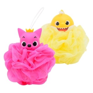 韓國代購🇰🇷現貨 pinkfong 碰碰狐 Babyshark 鯊魚寶寶 沐浴球 搓澡球 魯拉拉 洗澡用具