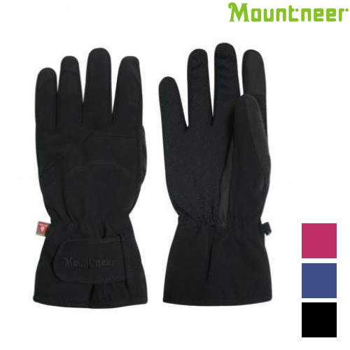 山林 Mountneer P棉防水彈性觸控手套/防水手套/保暖手套 Primaloft 12G11