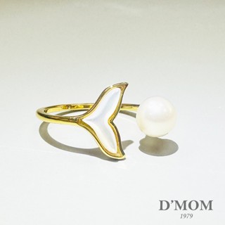 【D'MOM】人魚公主天然珍珠戒指
