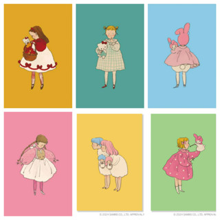 〚くらはしれい〛 現貨 日本 人氣插畫家 shirei Kurah x Sanrio 明信片 祝賀卡 裝飾