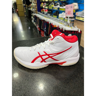 ASICS GELHOOP V16 男女款 正常楦 籃球鞋 1063A090-100 白紅