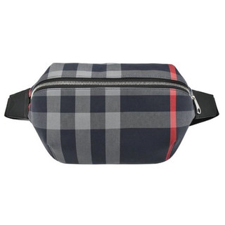 💕預購折扣新品📸💕～歐洲代購Burberry 經典格紋斜背式腰包💕