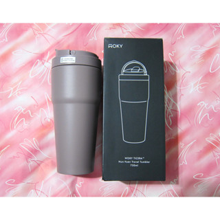 【全新正品】WOKY 沃廚 渾圓杯 鈦陶瓷750ml(幻紫/黛藍)(附一支矽膠粗吸管)/保溫杯/保冰