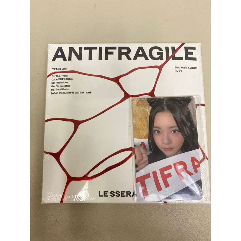 [現貨在台✨］LE SSERAFIM ANTIFRAGILE 洪恩採 EUNCHAE 單封 附wvs特典
