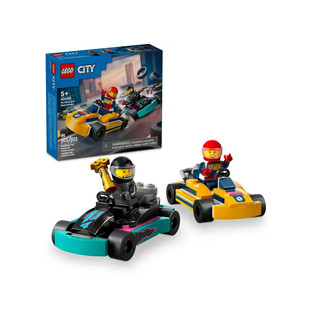 玩具研究中心 現貨 樂高 LEGO 積木 城市系列 卡丁車和賽車手60400