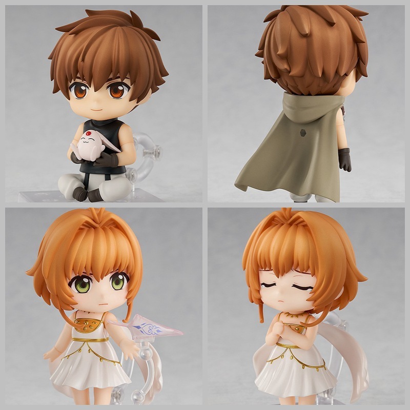 【 現貨 】 庫洛魔法使 公仔 木之本櫻 小櫻 李小狼 小狼 Q版 黏土人 超Q 可愛