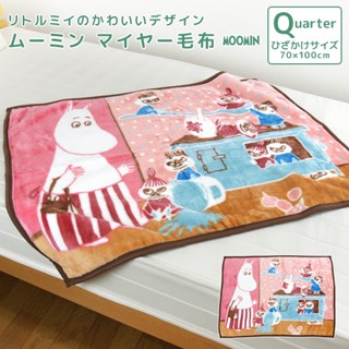 日本帶回 N22 嚕嚕米 午睡毯 70x100cm 毛毯 觸感蓬鬆柔軟 Moomin Little my 被子 卡通被