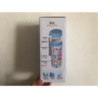 【全新】NINORIVA 粉樣手提 250ml 陶瓷杯/隨行杯/保溫杯/ 環保杯